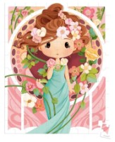 Puzzle Janod 100 Inspirat De Mucha J02578