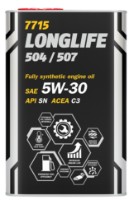 Ulei de motor Mannol Longlife 504/507 5W-30 7715 1L Metal