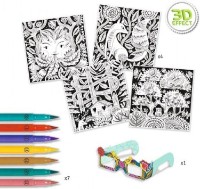 Раскраска Djeco Fantasy Forest DJ08652