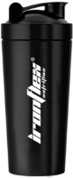 Шейкер для спортивного питания IronFlex Shaker Steel 750ml Black