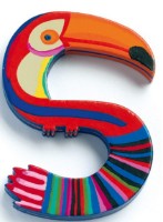 Literă decorativă Djeco S (DD04858)