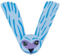 Literă decorativă Djeco V (DD04861)