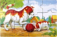 Puzzle Bino 4in1 Animals 88015