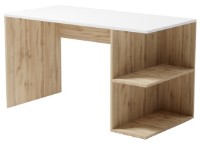 Письменный стол Smartex Comp 140cm Белый/Дуб Тёмный