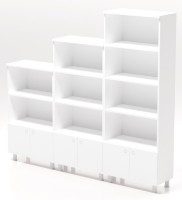 Etajeră Smartex Set Alb