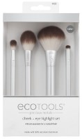Кисти для макияжа EcoTools Precious Metals Cheek & Eye Highlight Set