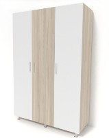 Dulap Smartex N3 140x52x208cm Stejar Deschis/Alb