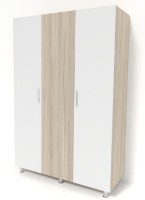 Dulap Smartex N3 180x52x208cm Stejar Deschis/Alb