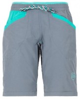 Pantaloni scurți dame La Sportiva Nirvana M Slate/Aqua