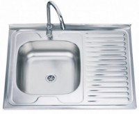 Кухонная мойка Becky 50 80 0.6 BK EPL Left