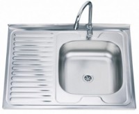 Кухонная мойка Becky 50 80 0.6 BK EPL Right