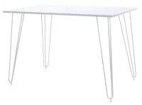 Masă pentru bucătărie Новый стиль Aller White 120x80