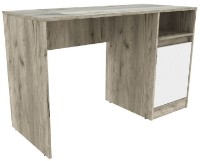 Письменный стол Yasen Венера Дуб Крафт Серый/Белый