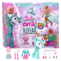 Păpușa Barbie Cutie Reveal Зимний адвент-календарь (HJX76)