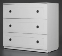 Комод Fabrik Home Mezzo Белый Ясень