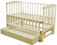 Кроватка Eucalyptus Bimbi Premium Vanila (DS-1302)