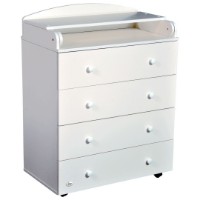 Comodă Eucalyptus Garry80 White (DSK-G801)