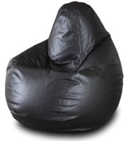 Кресло-мешок BeanBag Max Груша XL Чёрный