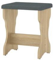 Табурет Компанит Т-2 Серый/Дуб Сонома