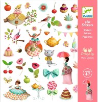 Наклейки Djeco Princess Tea Party DJ08884