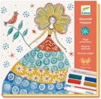 Раскраска для детей Djeco Romantic Flowers DJ08601