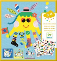 Наклейки Djeco Sea Creatures DJ08931