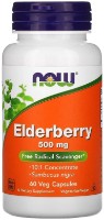 Пищевая добавка NOW Elderberry 500mg 60cap