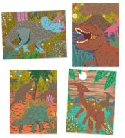 Скретчинг Djeco When Dinosaurus DJ09726