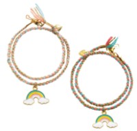 Набор детской бижутерии Djeco Rainbow Kumihimo DJ00014
