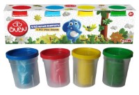 Пластилин BuBu Play Dough 4pcs OH0003