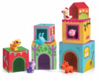 Кубики Djeco Topanifarm DJ09108