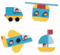 Развивающий набор Djeco Ze Geo Vroum DJ06436