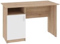 Письменный стол Пехотин Леон Дуб Сонома/Белый