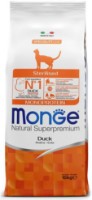 Сухой корм для кошек Monge Superpremium Adult Sterilised Duck 10kg