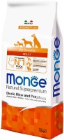 Сухой корм для собак Monge Superpremium All Breeds Adult Duck/Rice/Potatoes 12kg