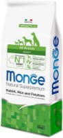 Сухой корм для собак Monge Superpremium All Breeds Adult Rabbit/Rice/Potatoes 12kg