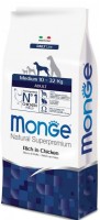 Сухой корм для собак Monge Superpremium Medium Adult Rich in Chicken 3kg
