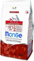 Сухой корм для собак Monge Superpremium Mini Puppy & Junior Lamb/Rice 800g