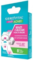 Полоски для удаления чёрных точек Gerovital Blackhead Removal Patches 8pcs