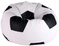 Кресло-мешок BeanBag Ares XL Белый/Чёрный