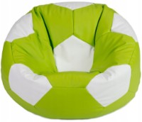 Кресло-мешок BeanBag Ares XXL Зелёный/Белый