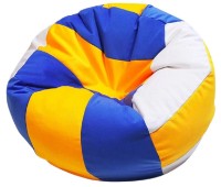 Кресло-мешок BeanBag Ares XL Синий/Жёлтый/Белый