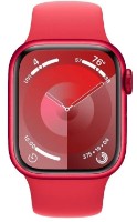 Смарт-часы Apple Watch Series 9 GPS 41mm (Product) Red Aluminium Case with Red Sport Band M\L (MRXH3)