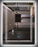 Зеркало для ванной Rotaru L1001-2