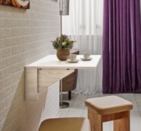 Обеденный стол Ambianta Tina Alb Samoa