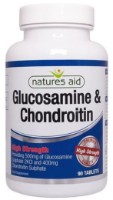 Защита суставов Natures Aid Glucosamine 500mg & Chondroitin 400mg 90tab