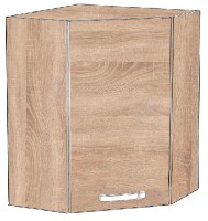 Bucatarie modulara Sokme Алина 60х60 Уг. Верх Stejar Sonoma/Stejar Sonoma