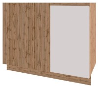 Bucatarie modulara Sokme Софт КН 100х60 Votan/Alb