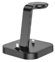 Зарядное устройство Hoco CW43 Graceful 3-in-1 Black