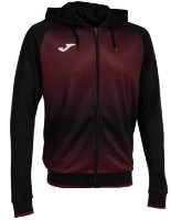 Мужская толстовка Joma 103236.115 Black/Burgundy S